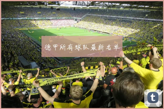 德甲所有球队最新名单